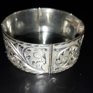 Handmade Mexico Sterling Silver Bracelet